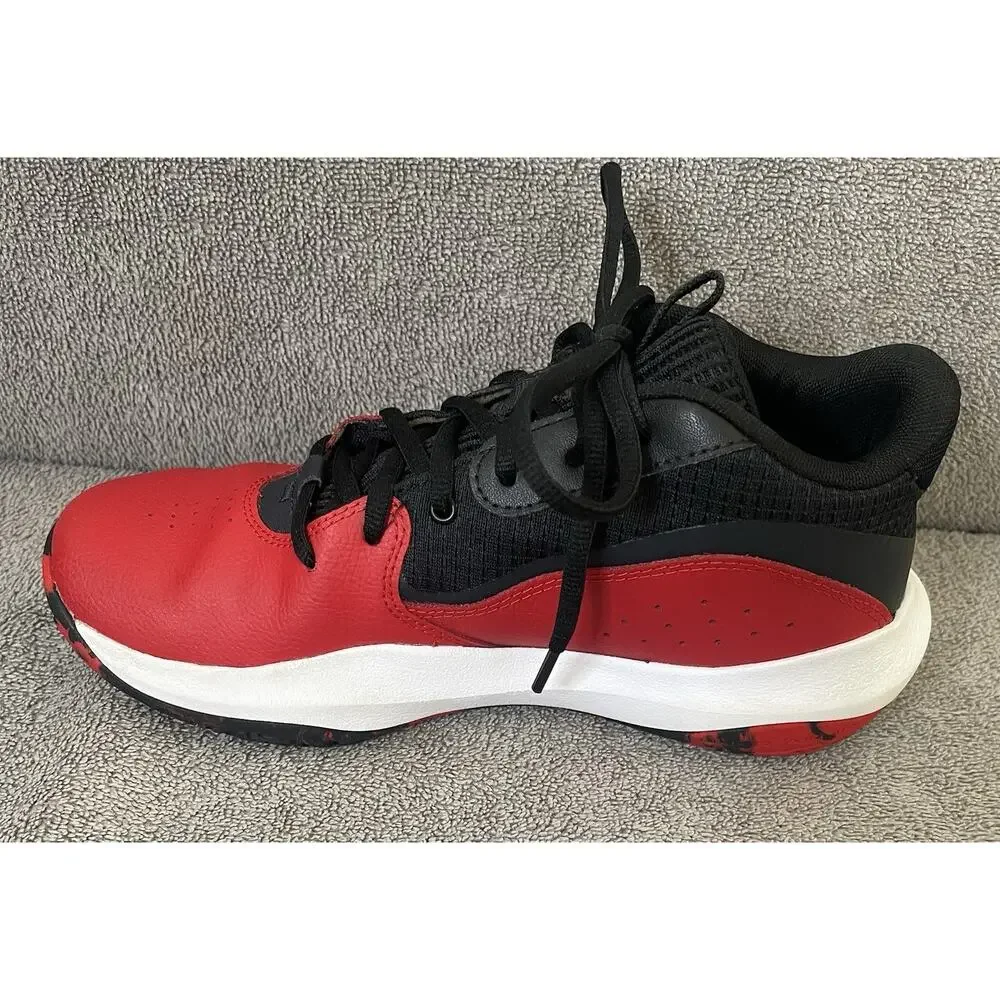 Under Armour Lockdown LD7 Youth Basketball Shoes Red Black Size 7Y